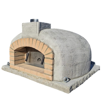 Traditional Wood Fired Brick Pizza Oven - Mediterranean Pro Naked