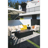 Elementi Plus - Varna Marble Porcelain Fire Table 60" - Fire Table | Patioza