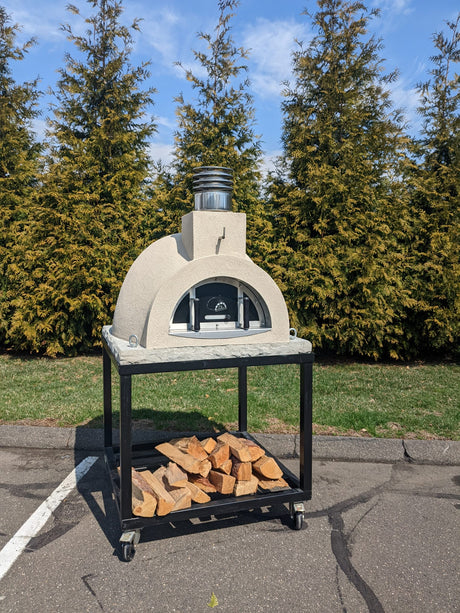 Traditional Wood Fired Brick Pizza Oven - Sierra Dune - Traditional Wood Fired Brick Oven | Patioza