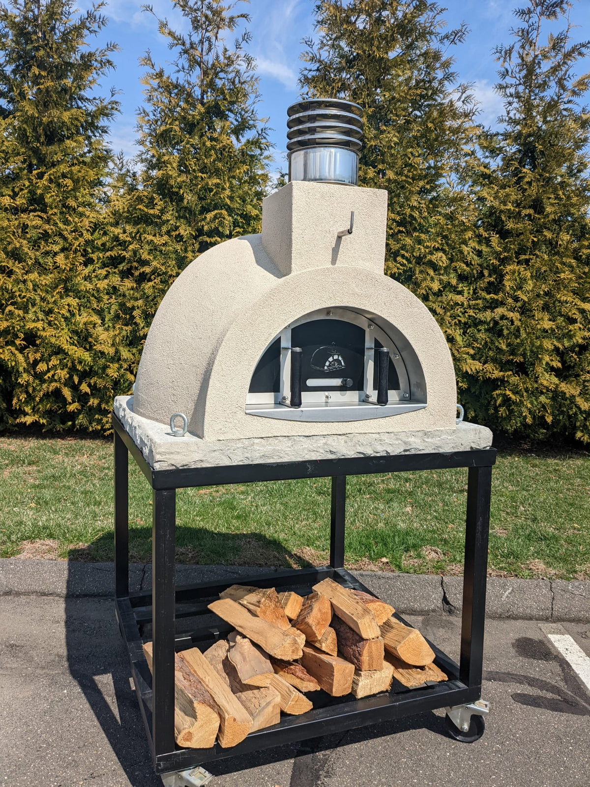 Traditional Wood Fired Brick Pizza Oven - Sierra Dune - Traditional Wood Fired Brick Oven | Patioza