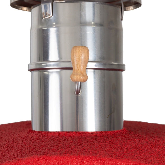 Traditional Wood Fired Brick Pizza Oven - Royal w/Portable Steel Base - | Patioza