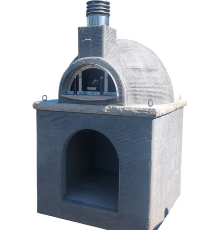 Traditional Wood Fired Brick Pizza Oven - Naked with Matching Base - Traditional Wood Fired Brick Oven | Patioza