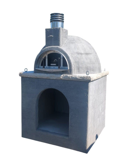 Traditional Wood Fired Brick Pizza Oven - Naked with Matching Base - Traditional Wood Fired Brick Oven | Patioza