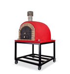 Red / 30'' - 40'' - 1100 lbs / Cast Iron Door