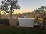 RevX Acrylic X Tub Cold Plunge + LUX High Performance Chiller and Filtration System - | Patioza