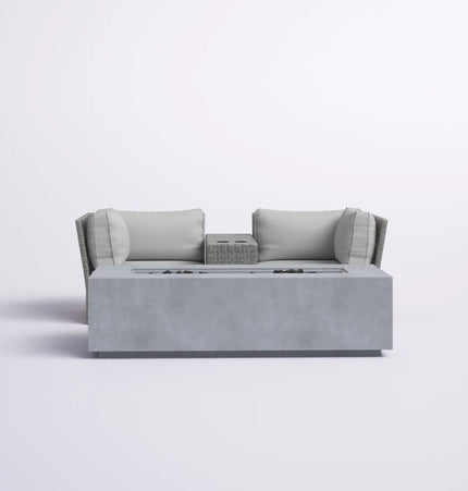 Outdoor Elegance Conversation Set With Fire Pit