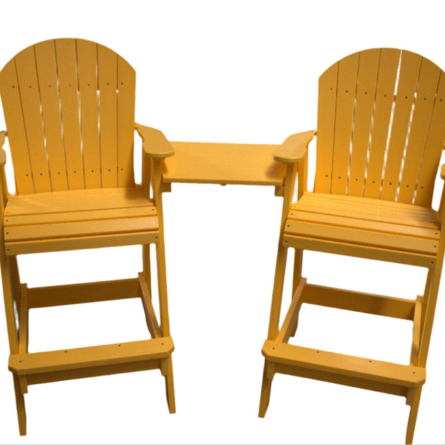 Tete - a - Tete Chair Set in Dining, Counter & Bar Heights - Patio Furniture | Patioza