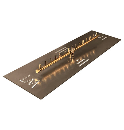 Toplina - Rectangular Concrete Fire Pit Table