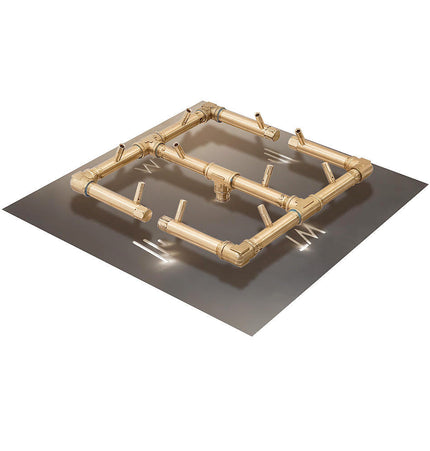 Platz - Square Concrete Fire Pit Table