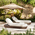 Willow - Sunbrella Upholstered Patio Lounger - Chaises | Patioza