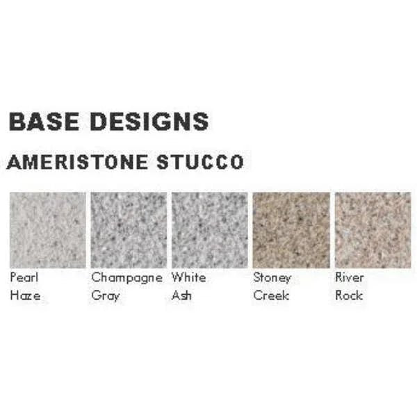Cal Flame Stucco and Tile Dining Height Rectangle Propane Gas Fire Pit FPT-RT501M - Fire Pit | Patioza