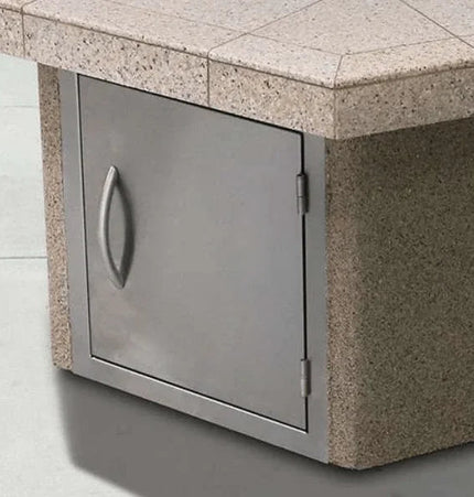 Cal Flame Stucco and Tile Dining Height Rectangle Propane Gas Fire Pit FPT-RT501M