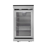 Castelle Flame Capri 96-Inch 6-Burner 85000 BTU Outdoor Kitchen Liquid Propane Grill Island With Fridge (SAK42895) - Outdoor Kitchen Islands | Patioza