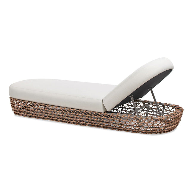 Willow - Sunbrella Upholstered Patio Lounger - Chaises | Patioza