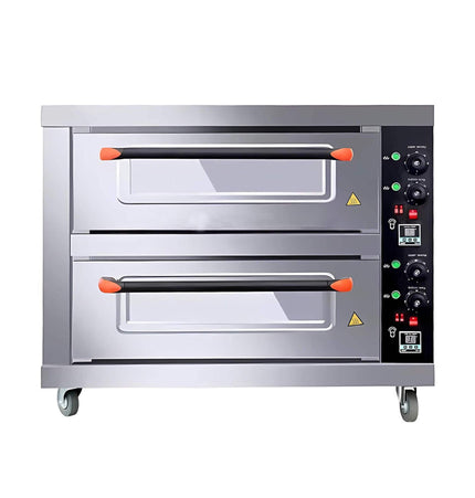 6400W Commercial Electric Double Deck Convection Baking Pizza Oven (SAK37281) - Lab Freezers | Patioza