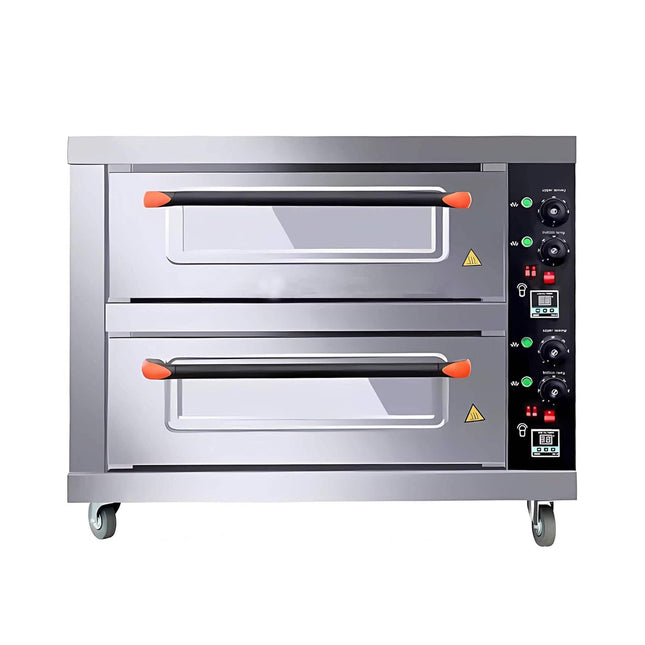 6400W Commercial Electric Double Deck Convection Baking Pizza Oven (SAK37281) - Lab Freezers | Patioza