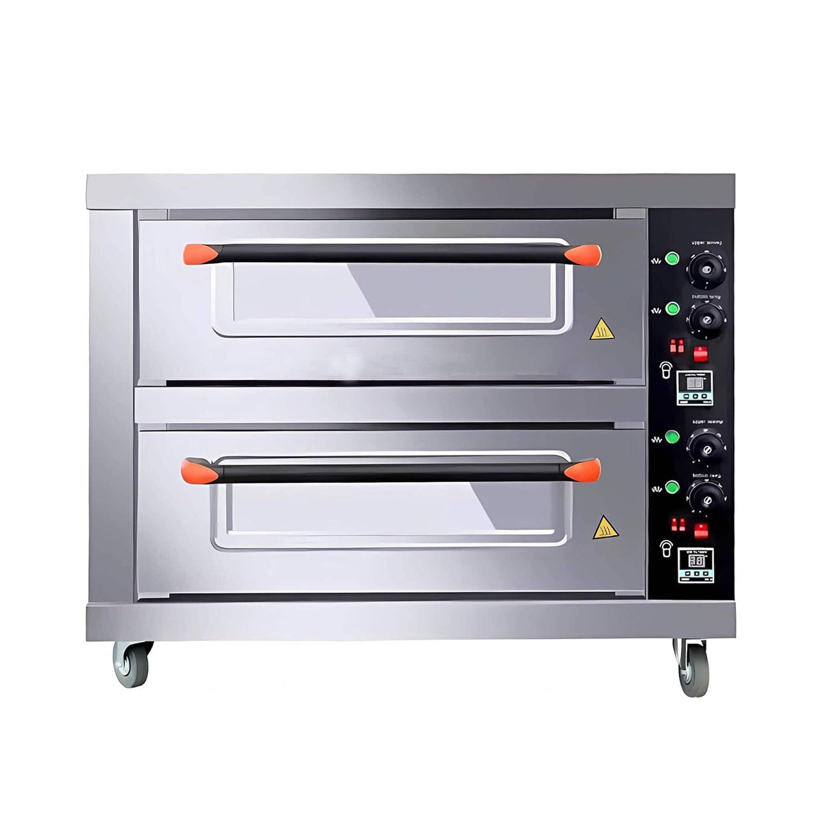 6400W Commercial Electric Double Deck Convection Baking Pizza Oven (SAK37281) - Lab Freezers | Patioza