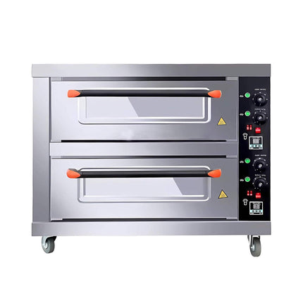 6400W Commercial Electric Double Deck Convection Baking Pizza Oven (SAK37281) - Lab Freezers | Patioza
