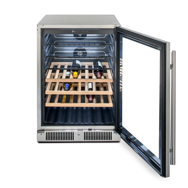 Blaze 24-Inch 5.5 Cu. Ft Outdoor Rated Beverage Cooler - Fridge | Patioza