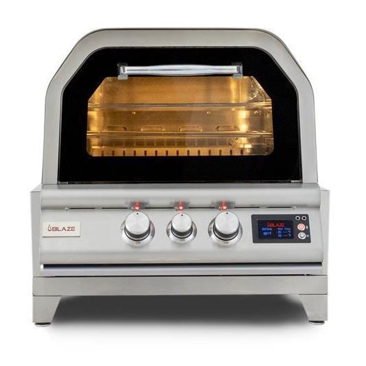Blaze 26-in Countertop Propane Outdoor Oven w/ Bluetooth Probes & Rotisserie - Pizza Oven | Patioza