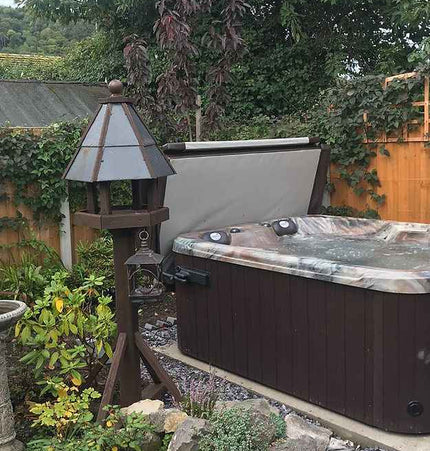 Quattro Hot Tub 4 - Person Spa – Compact Design with Lounger and Captain’s Chair - Hot Tubs | Patioza