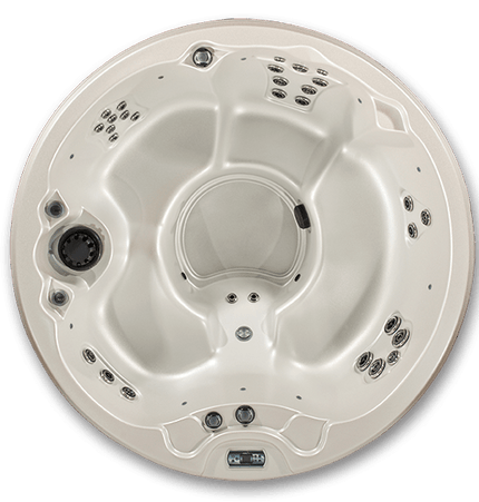 Northstar Round Hot Tub - 7' Outdoor Spa for 5 Adults - Hot Tubs | Patioza