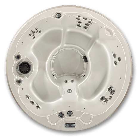 Northstar Round Hot Tub - 7' Outdoor Spa for 5 Adults - Hot Tubs | Patioza