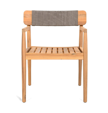 Patio Set Outdoor Acacia Wood Furniture Sets - Braided Dining Chairs & Dining Table - Patio Furniture | Patioza