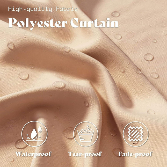 [13X15FT] Alora Double - Tier Hexagonal Metal Hardtop Patio Gazebo With Curtains (SAK84137) - Gazebos | Patioza