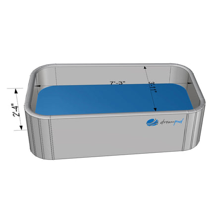 Dreampod Home Float Flex Premium Inflatable PVC Reinforced Floatation Tank - Sensory Deprivation Tanks | Patioza