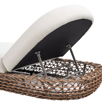 Willow - Sunbrella Upholstered Patio Lounger - Chaises | Patioza