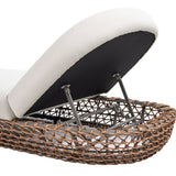 Willow - Sunbrella Upholstered Patio Lounger - Chaises | Patioza