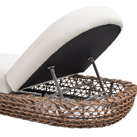 Willow - Sunbrella Upholstered Patio Lounger - Chaises | Patioza
