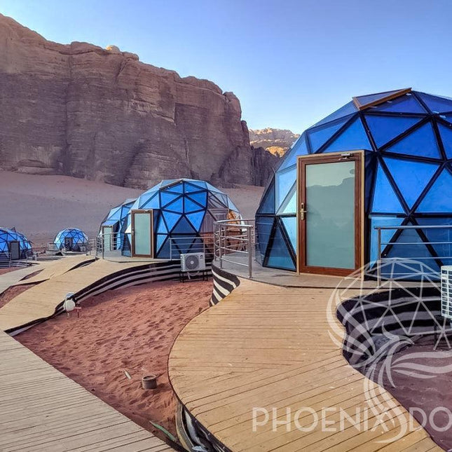 Phoenix Domes Glass Dome - Glass Panel Geodesic Dome - Dome | Patioza