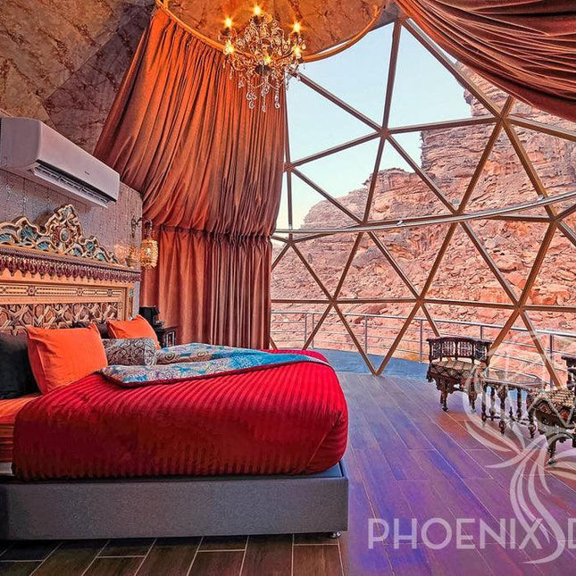Phoenix Domes Glass Dome - Glass Panel Geodesic Dome - Dome | Patioza