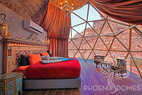 Phoenix Domes Glass Dome - Glass Panel Geodesic Dome - Dome | Patioza