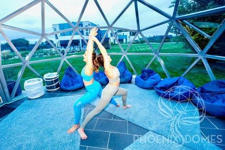 Phoenix Domes Glass Dome - Glass Panel Geodesic Dome - Dome | Patioza