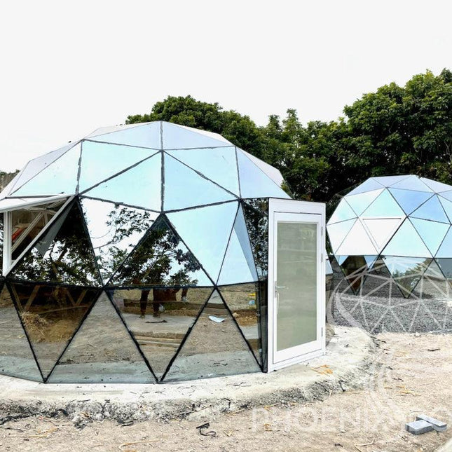 Phoenix Domes Glass Dome - Glass Panel Geodesic Dome - Dome | Patioza