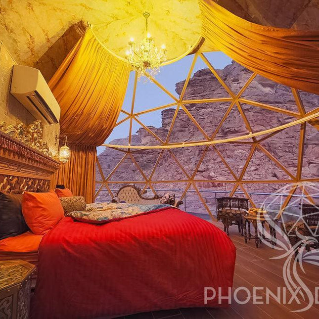 Phoenix Domes Glass Dome - Glass Panel Geodesic Dome - Dome | Patioza