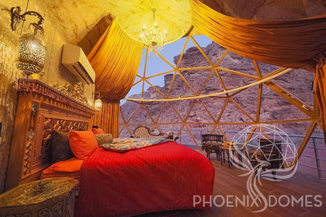 Phoenix Domes Glass Dome - Glass Panel Geodesic Dome - Dome | Patioza