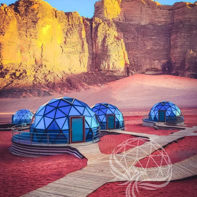 Phoenix Domes Glass Dome - Glass Panel Geodesic Dome - Dome | Patioza