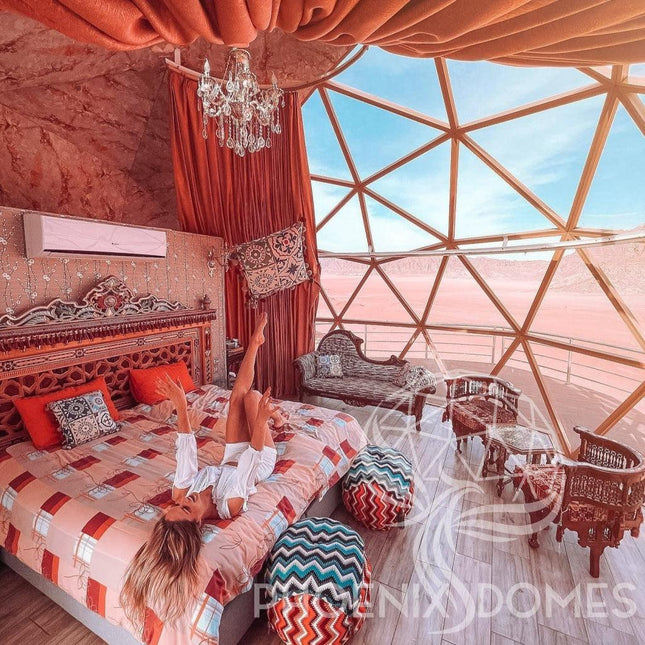 Phoenix Domes Glass Dome - Glass Panel Geodesic Dome - Dome | Patioza