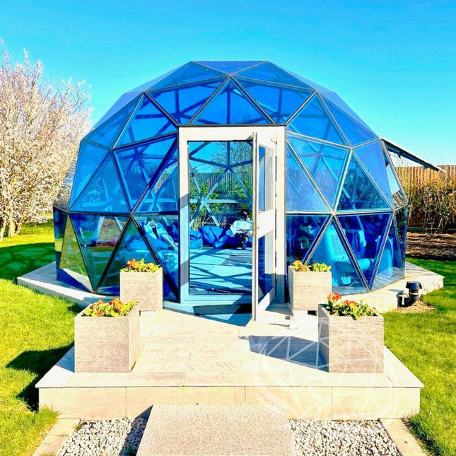 Phoenix Domes Glass Dome - Glass Panel Geodesic Dome - Dome | Patioza
