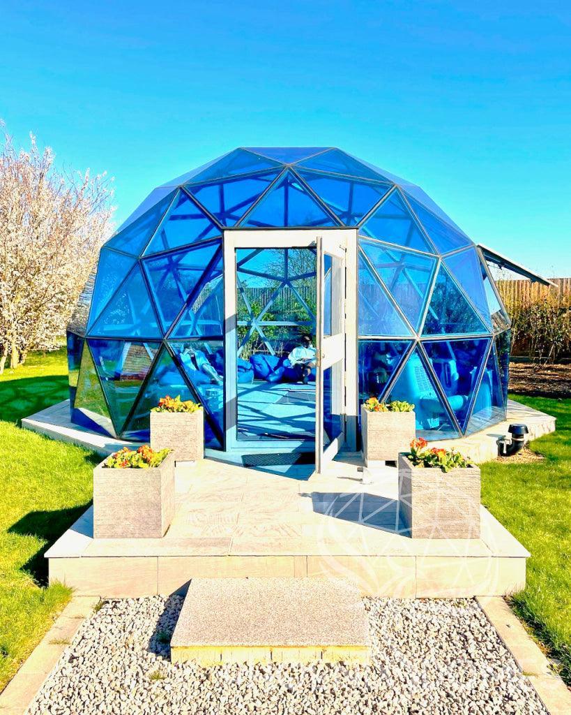 Phoenix Domes Glass Dome - Glass Panel Geodesic Dome - Dome | Patioza