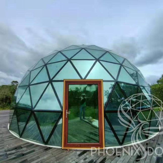 Phoenix Domes Glass Dome - Glass Panel Geodesic Dome - Dome | Patioza