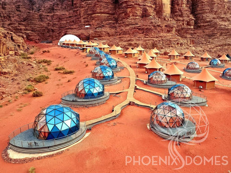 Phoenix Domes Glass Dome - Glass Panel Geodesic Dome - Dome | Patioza
