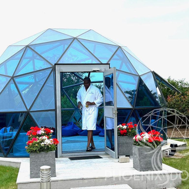 Phoenix Domes Glass Dome - Glass Panel Geodesic Dome - Dome | Patioza