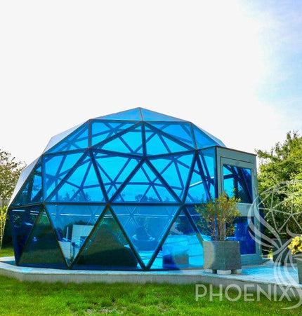 Phoenix Domes Glass Dome - Glass Panel Geodesic Dome
