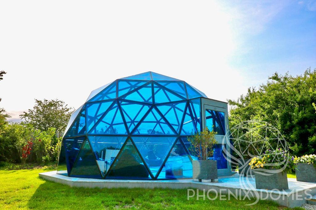 Phoenix Domes Glass Dome - Glass Panel Geodesic Dome - Dome | Patioza