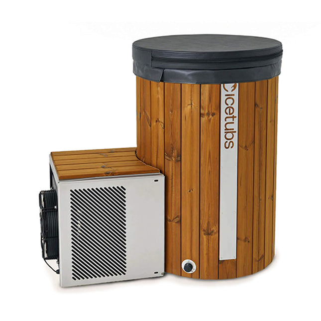 Icetubs IceBarrel Thermowood And Fiberglass Cold Plunge Immersion Tub (SAK68129) - Chillers | Patioza